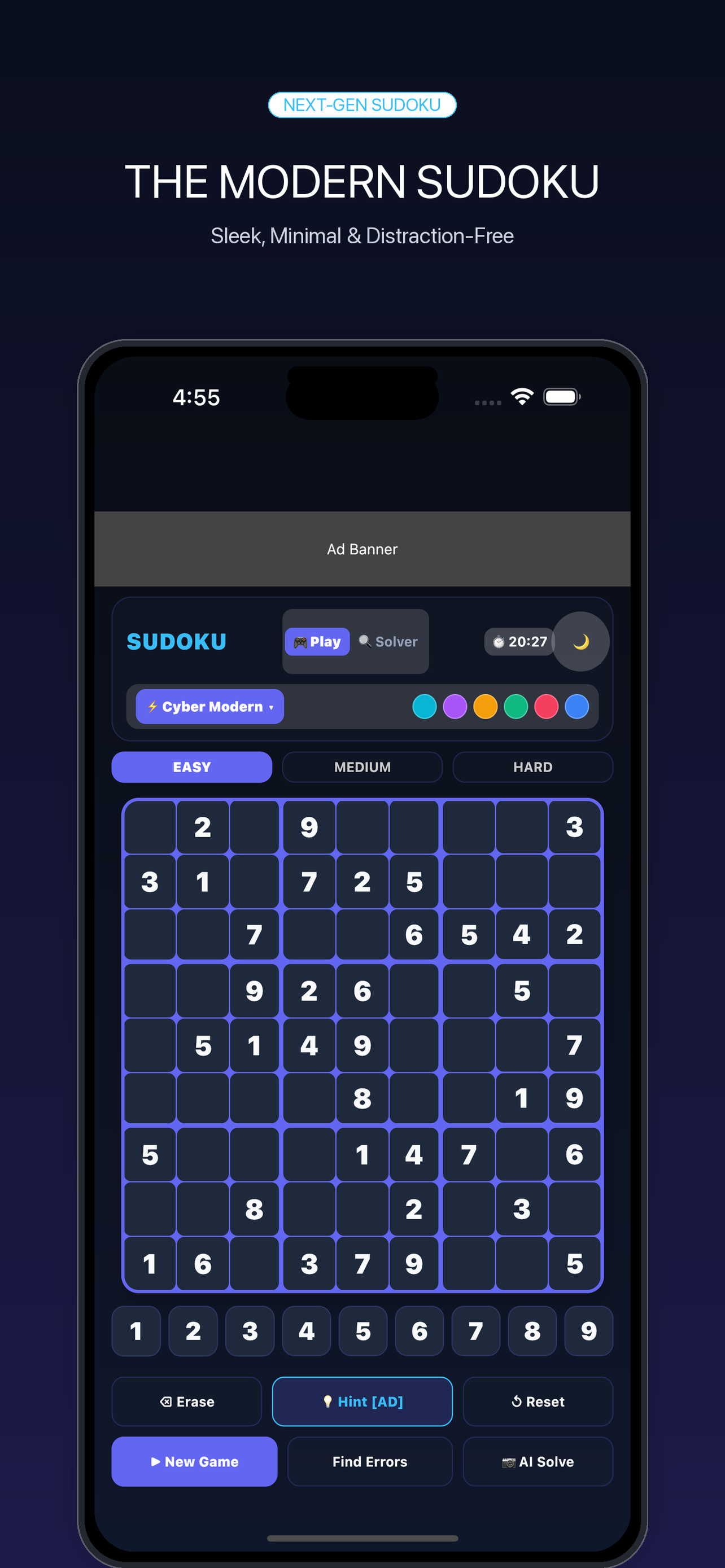 Next-Gen Modern Sudoku